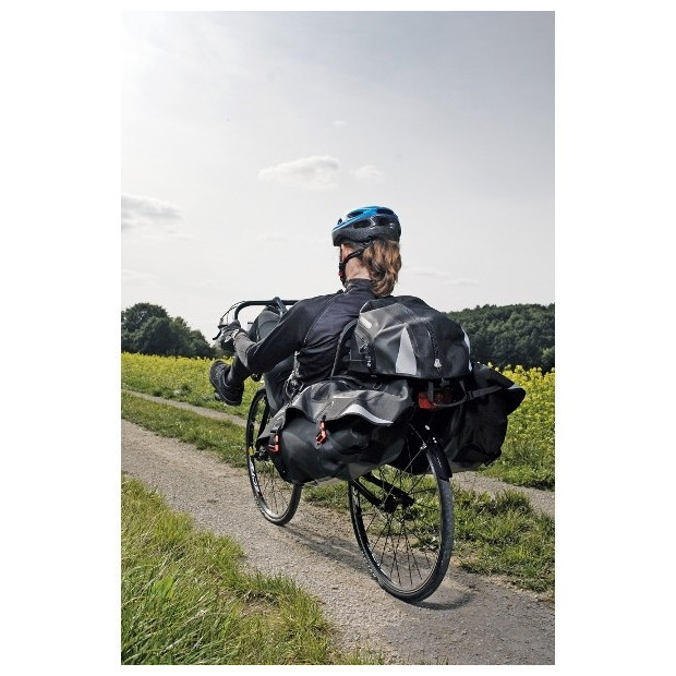 Paire de Sacoches Vélo couché Ortlieb Recumbent Bag Noir