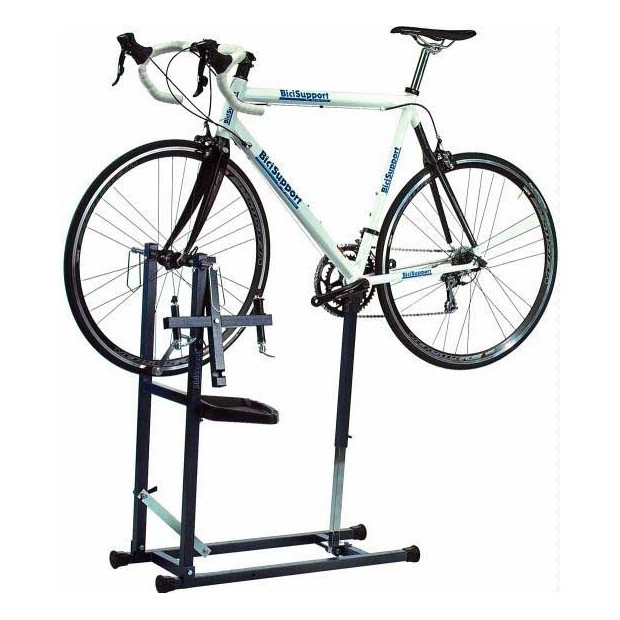 Pied d'atelier Pliable MZH190 pour vélos 108-190cm réglable en Hauteur  25-60mm réparation VTT Max. 30kg pivotable 360° Sac de Transport :  : Sports et Loisirs