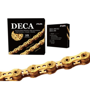 Chaine Taya DECA-101 UL 10 vitesses - Ti-Gold