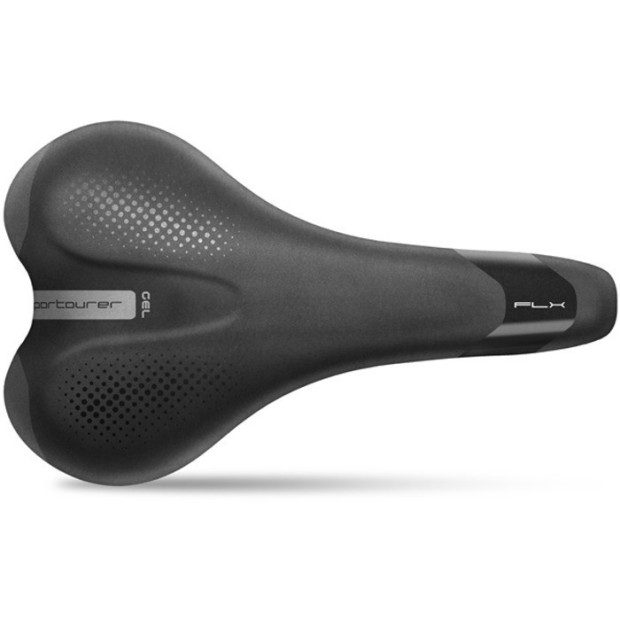 Selle Sportourer FLX Man Gel - Noir