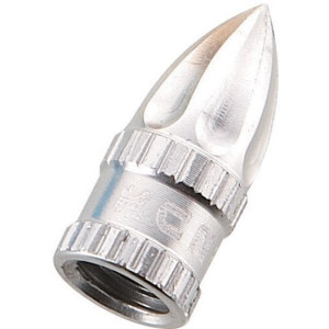Capuchon de valve KCNC Presta [Paire] - Argent