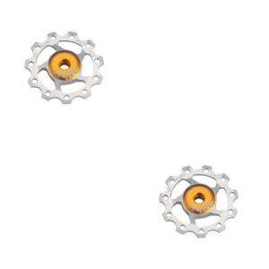 Galet dérailleur KCNC Light Inox - Argent