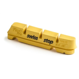 Gomme Porte-patin Swissstop Flash Pro Yellow King [x2 - paires] - Shimano/Sram
