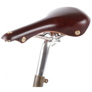 Selle en cuir Gilles Berthoud Soulor - Brun