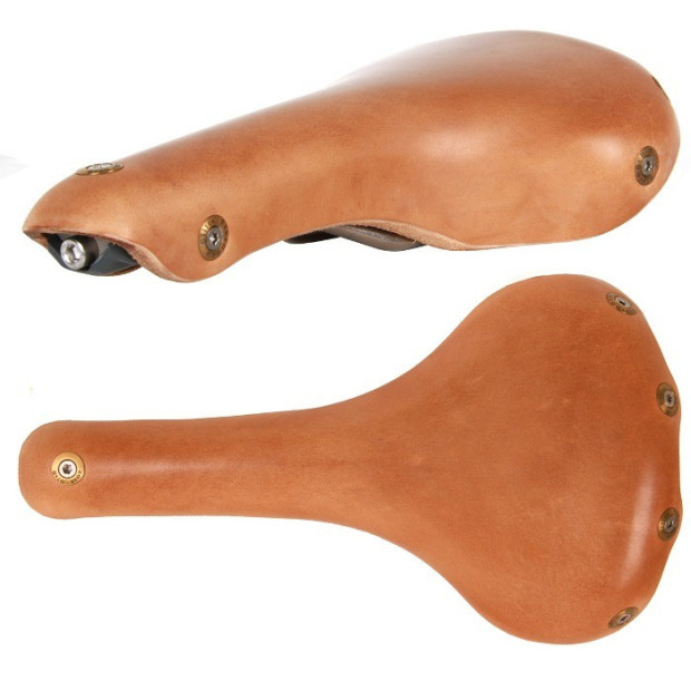 Selle en cuir Gilles Berthoud Aravis - Naturel