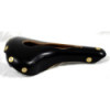 Selle en cuir Gilles Berthoud Aspin Ouverte - Noir