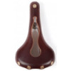 Selle en cuir Gilles Berthoud Aspin Ouverte - Brun