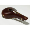 Selle en cuir Gilles Berthoud Aspin Ouverte - Brun