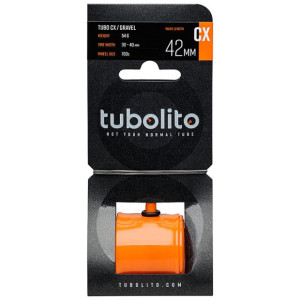 Chambre à air Tubolito Tubo  CX/gravel - 700c/28" - valve 42mm
