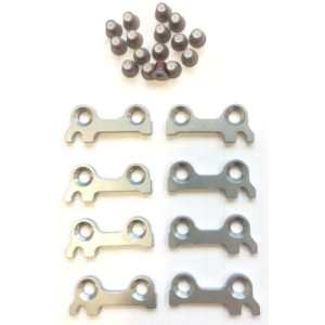 Kit de Plaques pour Pédale Auto HT Components type SX pour M1/T1/X1/X2