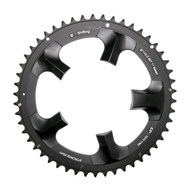 Plateau Stronglight E-Shifting CT² Shimano Dura Ace 110 mm FC-7950 - Extérieur