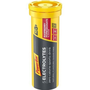 Power Bar 5 Electrolytes Tabs - Framboise-grenade - 10 tabs