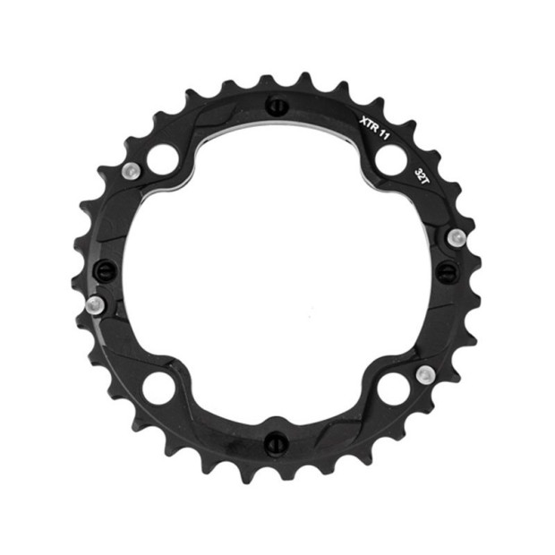 Plateau Stronglight VTT Type CT2 Shimano XTR FC-M980 104 mm 10 v Intermédiaire Triple - Noir