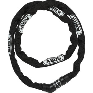 Chaîne antivol Abus Steel-O-Chain 4804C/110 Noir  - 110 mm