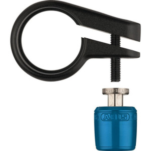 Antivol de selle Abus Nutfix M5 SPC Bleu - Ø 28,6 mm