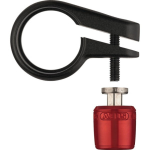Antivol de selle Abus Nutfix M5 SPC Rouge - Ø 30 mm