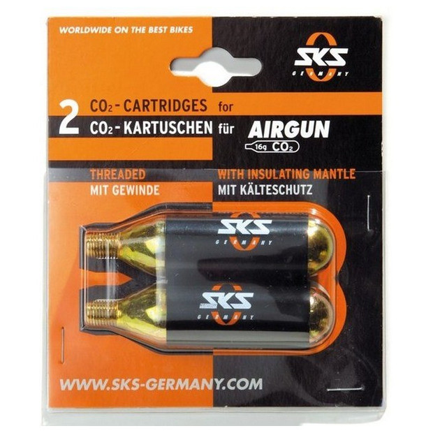 SKS 2 Cartouches  CO2 16 g