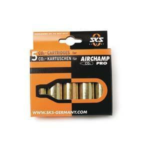 Cartouche CO2 SKS Airchamp Non Filetée 16g x5