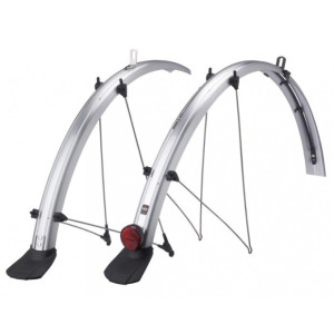 Garde-boue SKS Bluemels Trekking 28' 11188 53 mm [Spécial câble électrique] - Argent