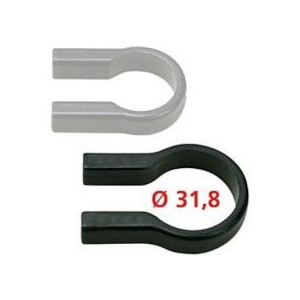 Boucles de serrage KlickFix Oversize pour guidon x2