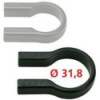 Colliers de Serrage KlickFix Oversize pour Guidon x2