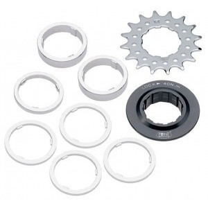 Pignon SingleSpeed + Entretoise - 14 dents