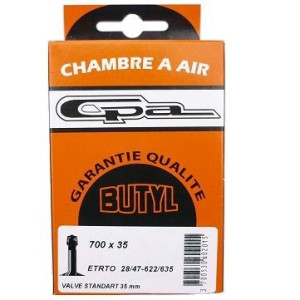 Chambre à air CPA 12x1.75/2.10 Schrader