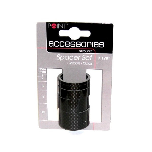 Kit entretoise Point carbone 1' 1/8 ( 3 / 5 / 10 / 15 / 20) 