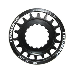 Plateau Haibike Miranda pour XDuro Plus Bosch Gen 2 - 18 Dents - Offset: 5 mm - Noir