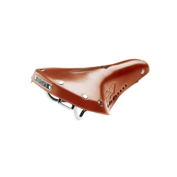 Selle Femme Brooks B17 Carved Short - 176x242 mm - Miel