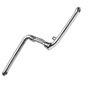 Manivelle BMX 170 mm monobloc acier One Piece Crank