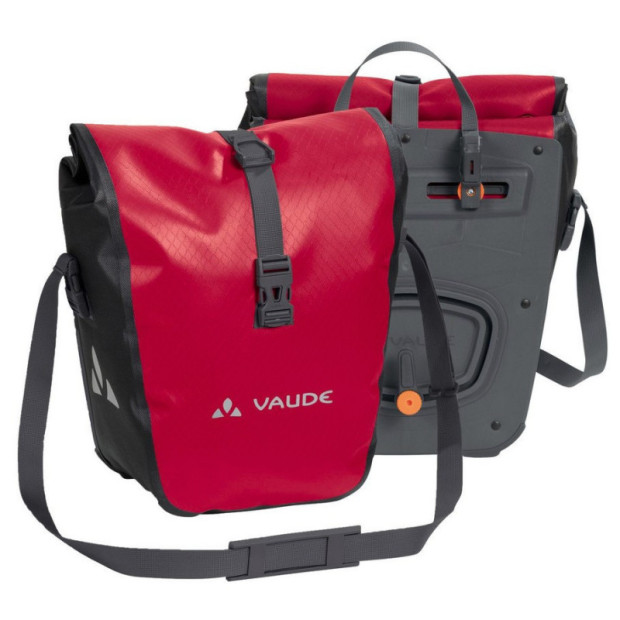 Paire de Sacoches Vaude Aqua Front - Vol. 28 l - Rouge-Noir