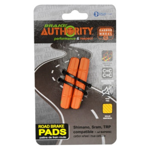 Patins de frein BrakeAuthority compatible Shimano Carbone