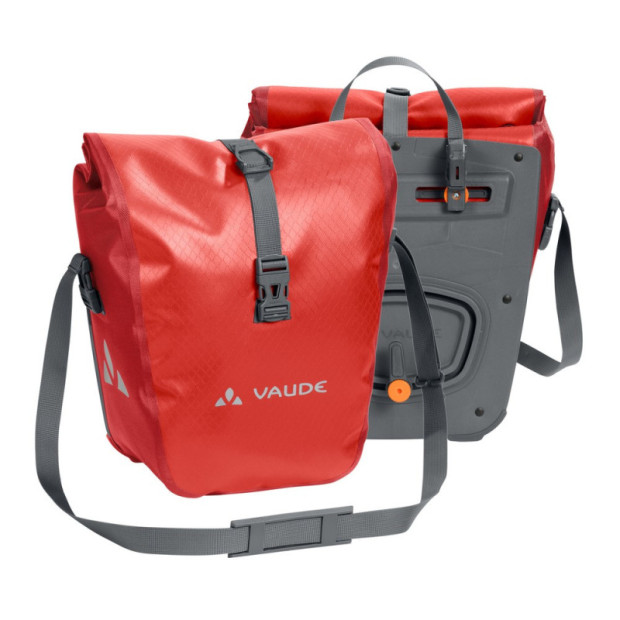 Paire de Sacoches Vaude Aqua Front - Vol. 28 l - Rouge Lave