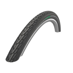 Pneu Schwalbe Road Cruiser Green Réfléchisant 20" - 47-406 (20x1.75) - Noir