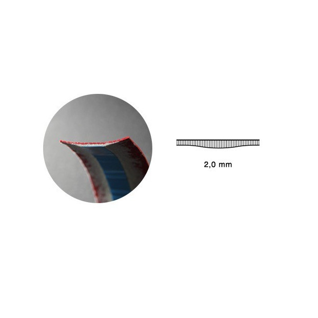 Guidoline Fizik Vento Microtex Tacky 2,0mm - Jaune fluo