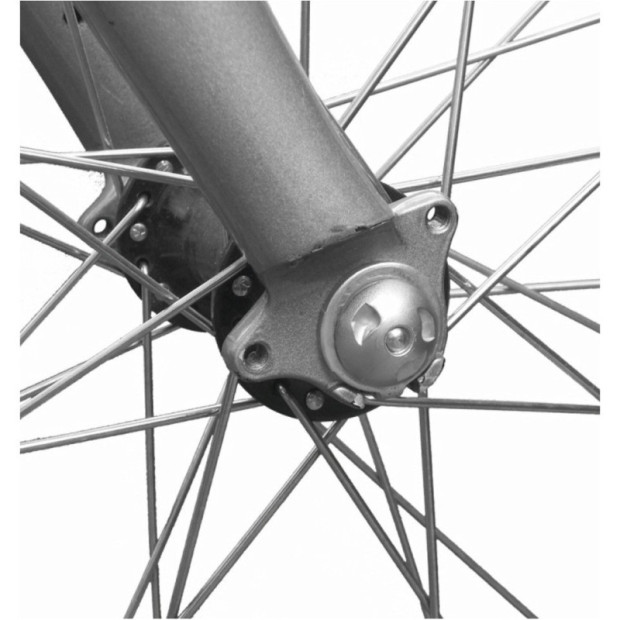 Pack de Serrages Rapides Antivols Pinhead pour Roues Avant et Arrière