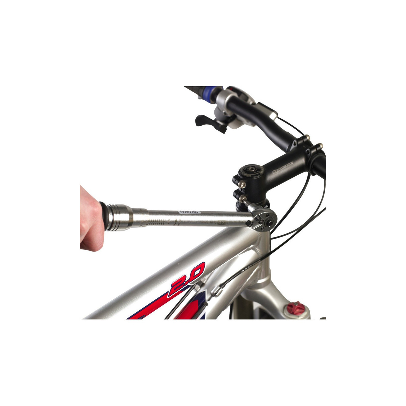 CXWXC Clé dynamométrique vélo 1/4, 1 à 25 Nm couple ±4% précision