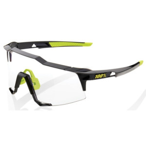 Lunettes 100% Speedcraft Noir Brillant / Verre Photochromique SL