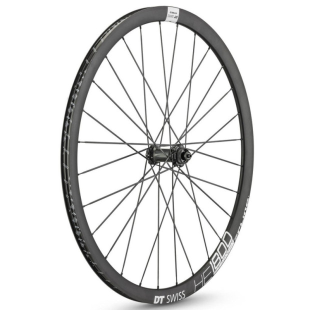 Roue Avant Route Electrique DT Swiss HE 1800 Spline 28" Disque 12x110 mm Boost