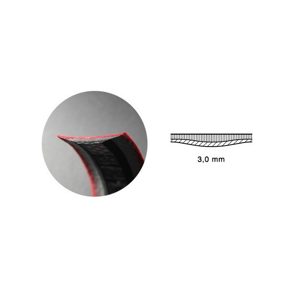 Guidoline Fizik Tempo Microtex Bondcush Soft 3,0mm - Rouge