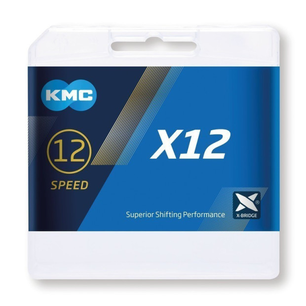 Chaîne VTT KMC X12 Ti-N Or/Noir