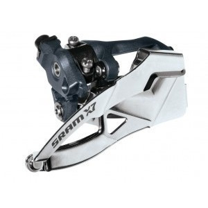 Dérailleur avant Sram X7 collier bas 31,8/34,9mm double tirage pour double plateau