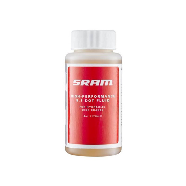 Huile SRAM DOT 5.1 pour Freins Hydrauliques - 120 ml