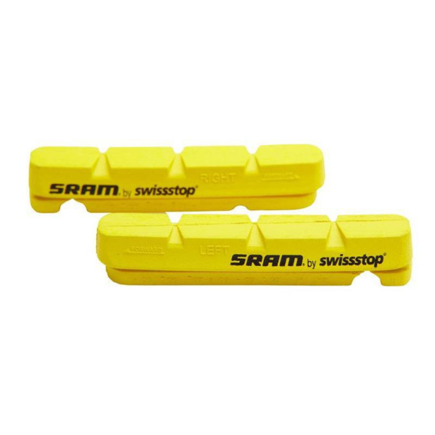 Patins SRAM pour Freins sur Jantes Carbone S900 Direct Mount - Jaune