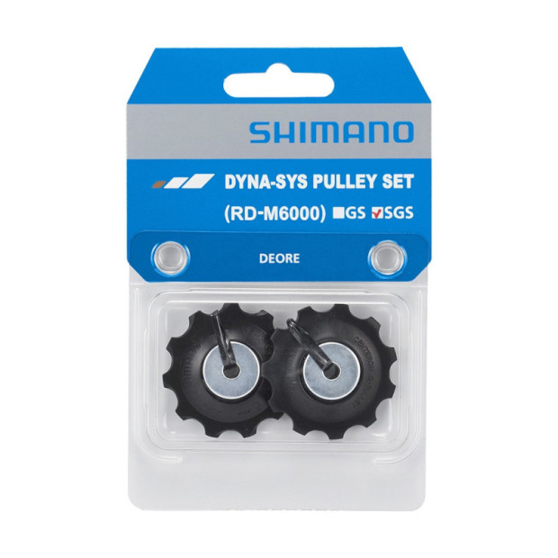 Galets de Dérailleur Shimano Deore RD-M6000 SGS - Chape Longue