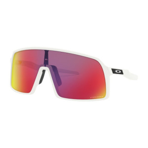 Lunettes Oakley Sutro Gris Blanc Mat - Prizm Road