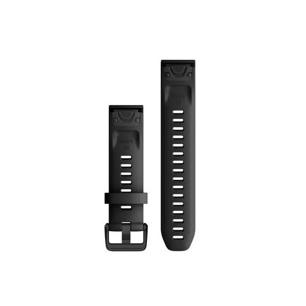 Bracelet Garmin QuickFit pour Fenix 6S - Silicone Noir