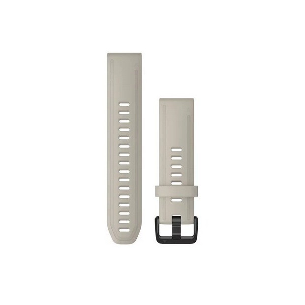 Bracelet Garmin QuickFit pour Fenix 6S - Silicone Beige