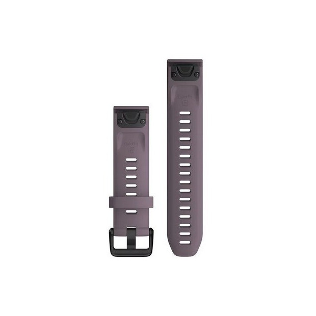 Bracelet Garmin QuickFit pour Fenix 6S - Silicone Violet